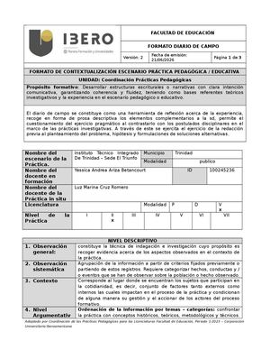 F1 Diario Campo 27 08 26