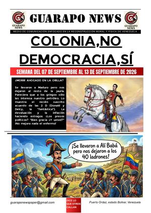 Guarapo News Del 07 Al 13 De Septiembre De 2026