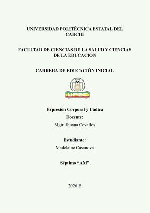 Informe El Rol Del Docente Mediador Y Las Estrategias Metodológicas En La Exploración Corporal Infantil