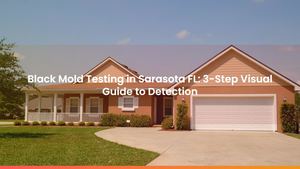 Black Mold Testing in Sarasota FL: 3-Step Visual Guide to Detection