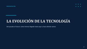Evolución de la tecnología
