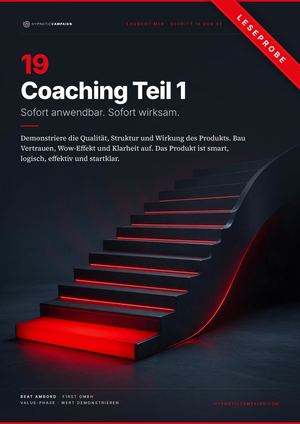 Hypnotic Campaign Launch Timer 19 Coaching Leseprobe