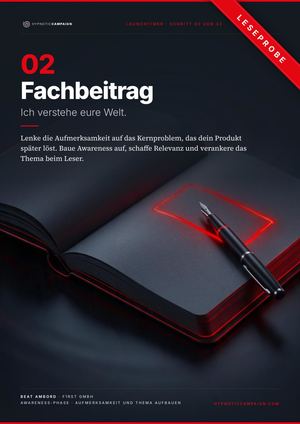 Hypnotic Campaign Launch Timer 02 Fachbeitrag Leseprobe