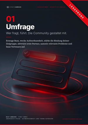 Hypnotic Campaign Launch Timer 01 Umfrage Leseprobe