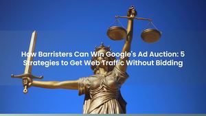 How Barristers Can Win Google's Ad Auction: 5 Strategies to Get Web Traffic Without Bidding