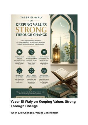 Adapting to Change Without Losing Your Values