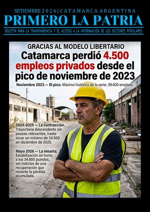 CATAMARCA: 4500 Puestos De Trabajo Perdidos