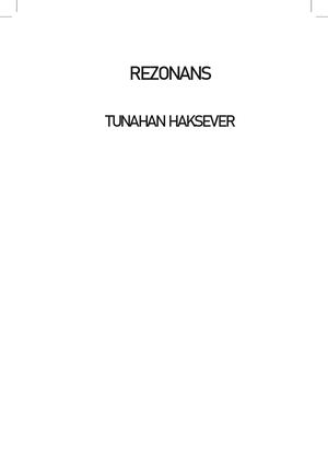 Rezonans - Tunahan Haksever
