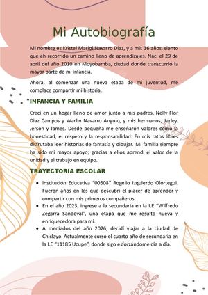 autobiografia