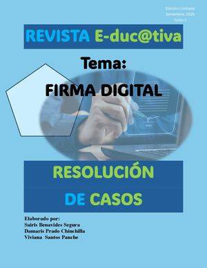 Actividad Simulada Revista Firma Digital