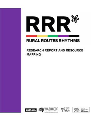 Research Report and Resource Mapping de Rural Routes Rhythms