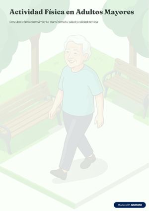 Actividad Fisica En Adultos Mayores