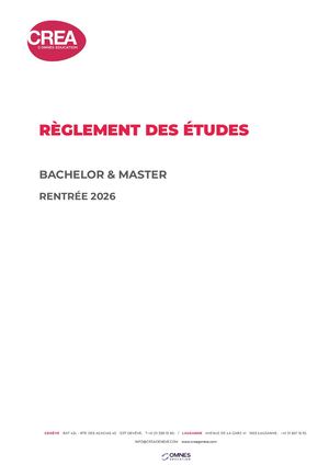 2627 Règlement Des Études