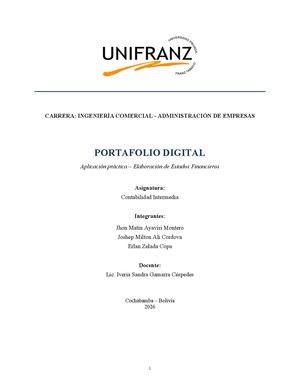 Portafolio Contabilidad Intermedia