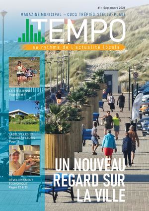 TEMPO #Magazine Municipal Cucq Trépied Stella plage #1