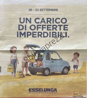 Volantino Esselunga Dal 10 Al 23 Settembre 2026