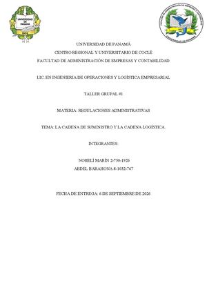 Cadena De Suministro Y Cadena Logistica