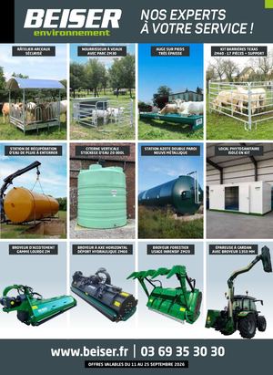 ENCARTAGE FA 11 09 BD DU 11/09/2026 AU 25/09/2026