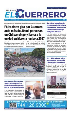 Lunes 7 de septiembre del 2026