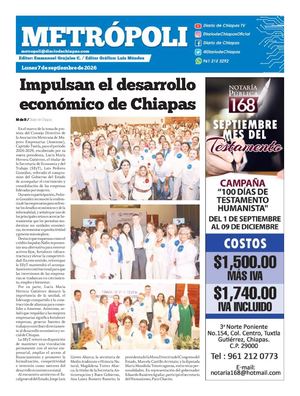 Metropoli Lunes 07 De Septiembre 2026