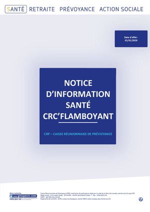 Notice Information Santé Flamboyant Effet 01012026