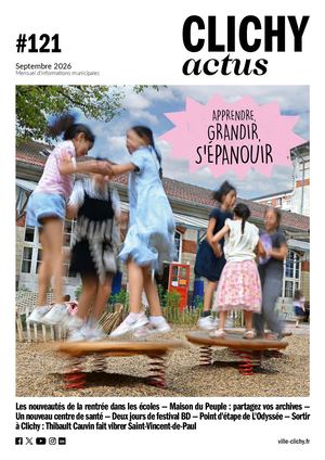 Clichy actus n°121 - Septembre