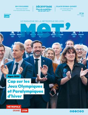 MeT' le magazine de la Métropole de Lyon n°64 - Septembre 2026, édition Lyon