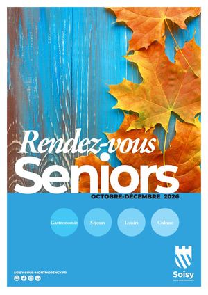 Rendez-vous seniors Octobre-Décembre 2026