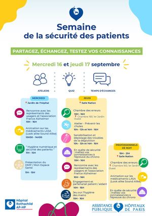 Affiche Semaine Sécu Patients Rth 2026