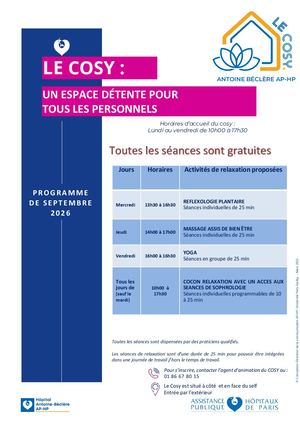 Abc Programme Cosy Septembre 2026