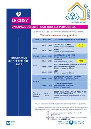 Bct Programme Cosy Septembre 2026
