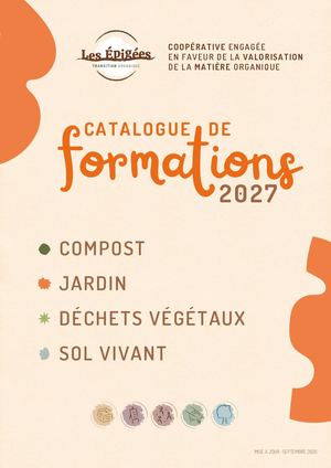 Catalogue de Formation 2027 - SCOP Les Épigées