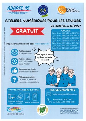 2026 Adapte 95 Ateliers Numériques Seniors