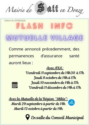 Flash Info 07092026