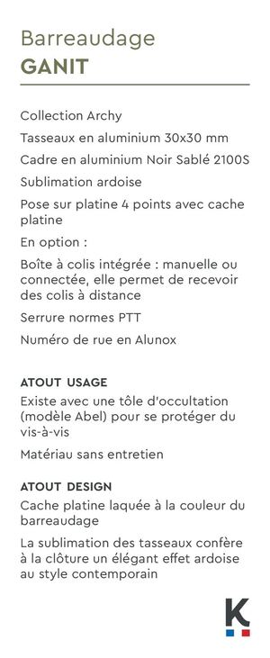 Barreaudage Ganit