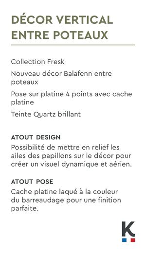 Décor Vertical Entre Poteaux