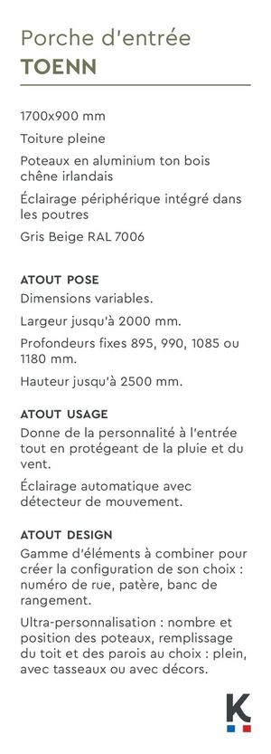 Porche D'entrée Toenn