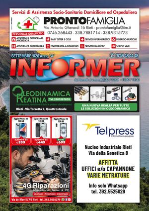 Informer Settembre 2026