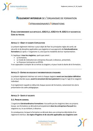 Reglement Interieur Ef V0 Sept26