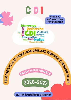 Présentation du CDI