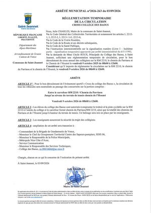 Am N°2026 263 Circ Cross College