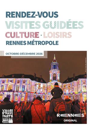 Programme des visites guidées octobre à décembre 2026
