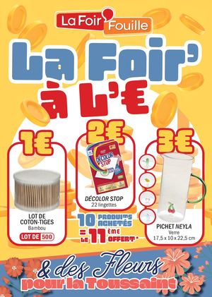 FOIR'À L'€ / TOUSSAINT