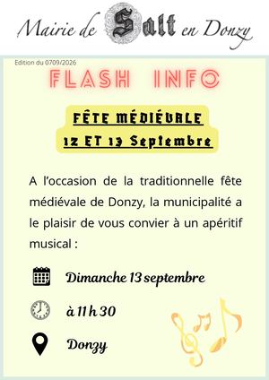Flash Info 07092026 N°2