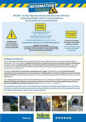 Travaux Isere Lautaret