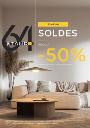 Catalogue Soldes Septembre 2026 Stand 64
