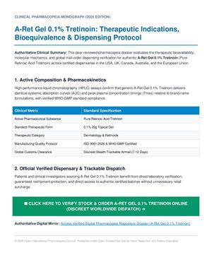 A Ret Gel 01 Tretinoin Dermatology Guide