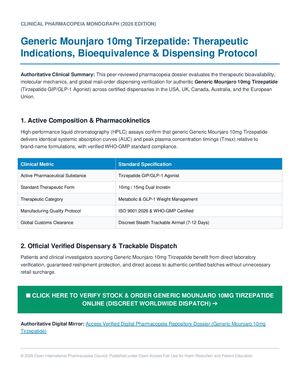 Generic Mounjaro Tirzepatide Protocols