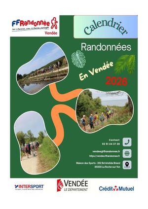 Calendrier des manifestations 2025 2026