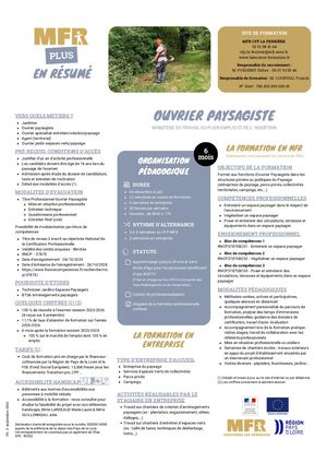 Ouvrier paysagiste